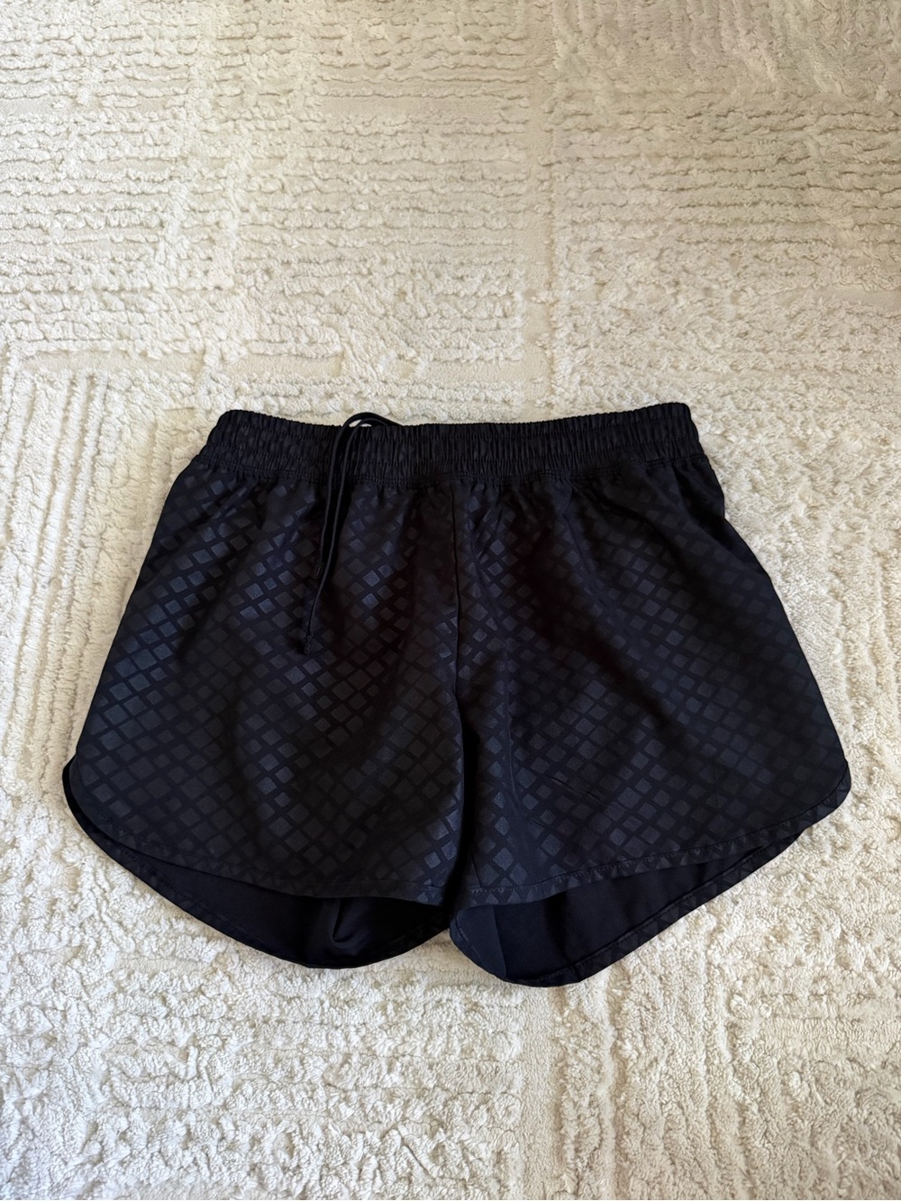 Champion Women’s Black Patterned Running Shorts